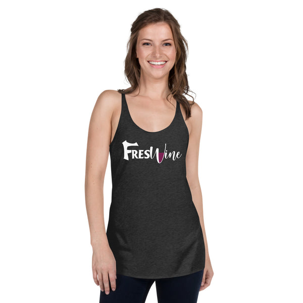 FresWine Red Women's Racerback Tank