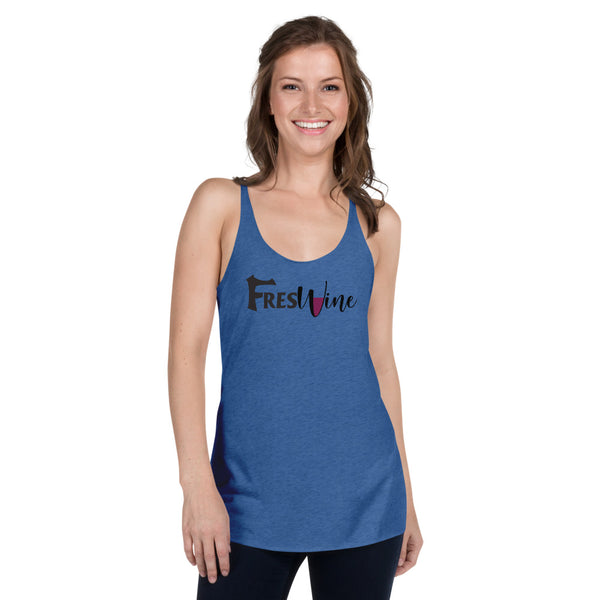 FresWine Red Women's Racerback Tank