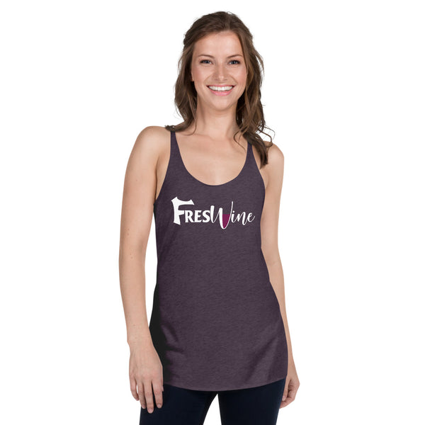 FresWine Red Women's Racerback Tank