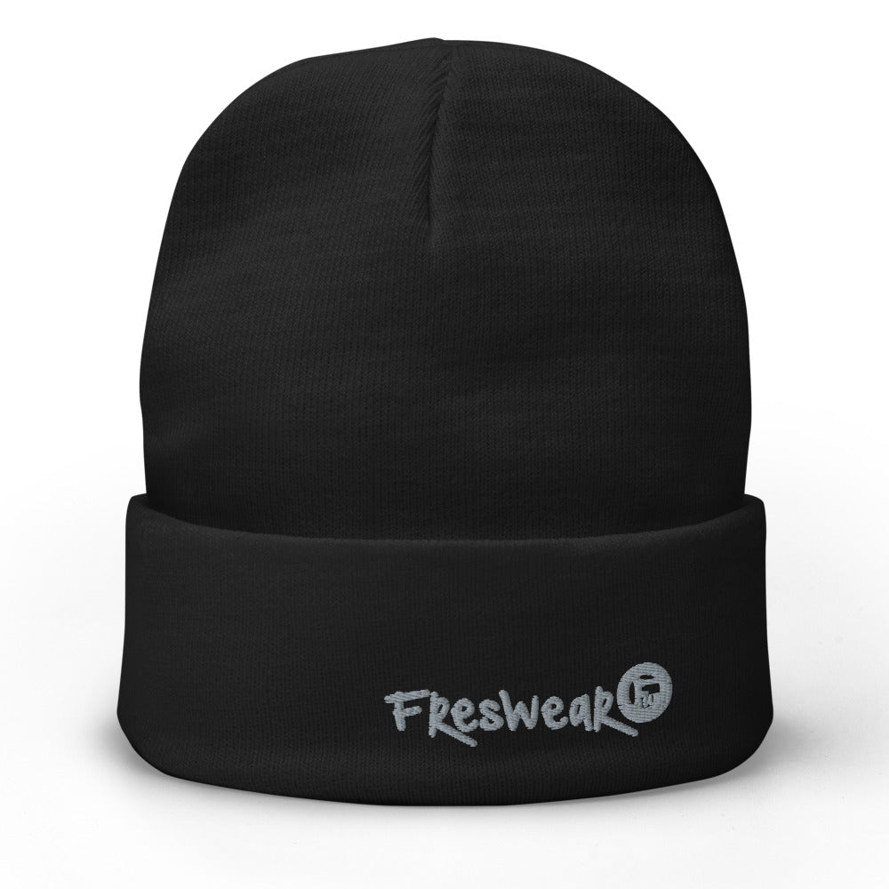 FresWear Embroidered Beanie