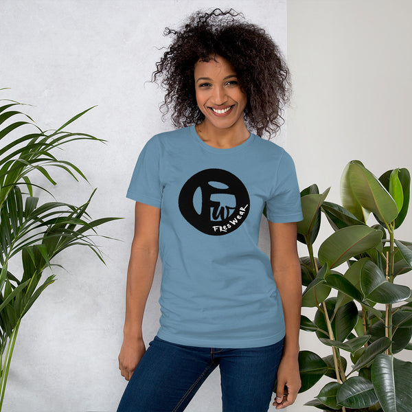 FresWear Circle Logo Short-Sleeve Unisex T-Shirt