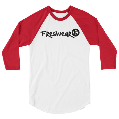 FresWear 3/4 sleeve raglan shirt