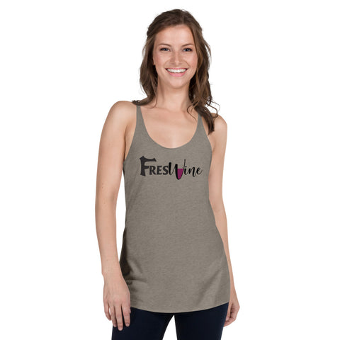 FresWine Red Women's Racerback Tank