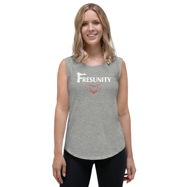 Fresunity Ladies’ Cap Sleeve T-Shirt