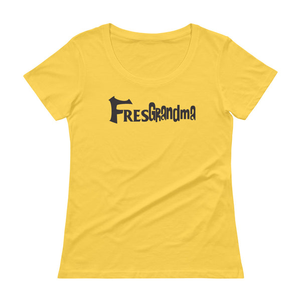 FresGrandma Ladies' Scoopneck T-Shirt