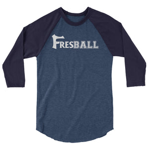 FresBall 3/4 sleeve raglan shirt