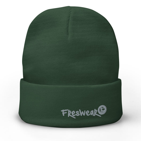 FresWear Embroidered Beanie