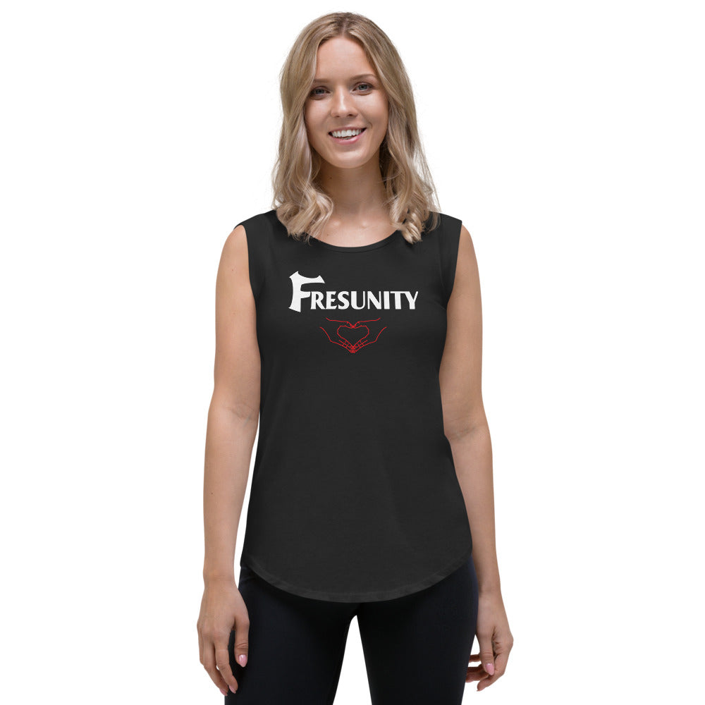 Fresunity Ladies’ Cap Sleeve T-Shirt