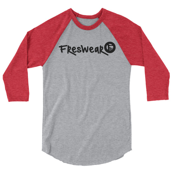 FresWear 3/4 sleeve raglan shirt