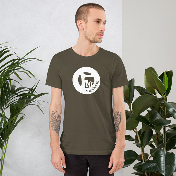 FresWear Circle Logo Short-Sleeve Unisex T-Shirt