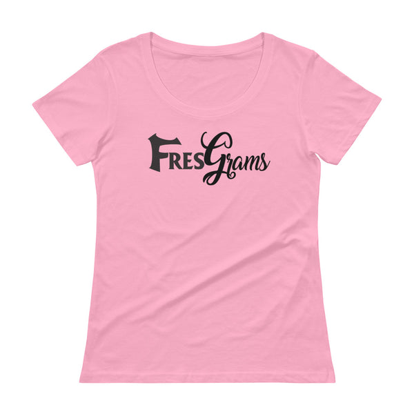 FresGrams Ladies' Scoopneck T-Shirt