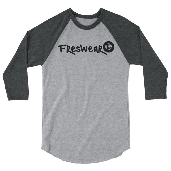 FresWear 3/4 sleeve raglan shirt