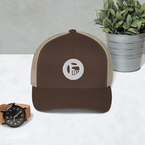 FresWear Circle Logo Trucker Cap